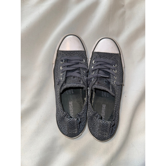 Converse Chuck Taylor All Star Shoreline Slip-On Sneakers Sharkskin Grey EUC 7 - Picture 2 of 6